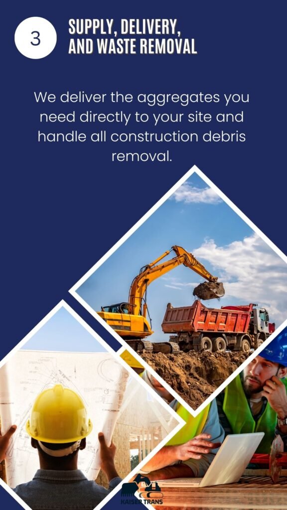 Supply, Delivery, and Waste Removal